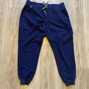 Figs women's XL zamora navy scrub bottom